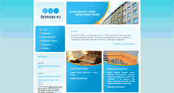 Desktop Screenshot of bytostav.eu